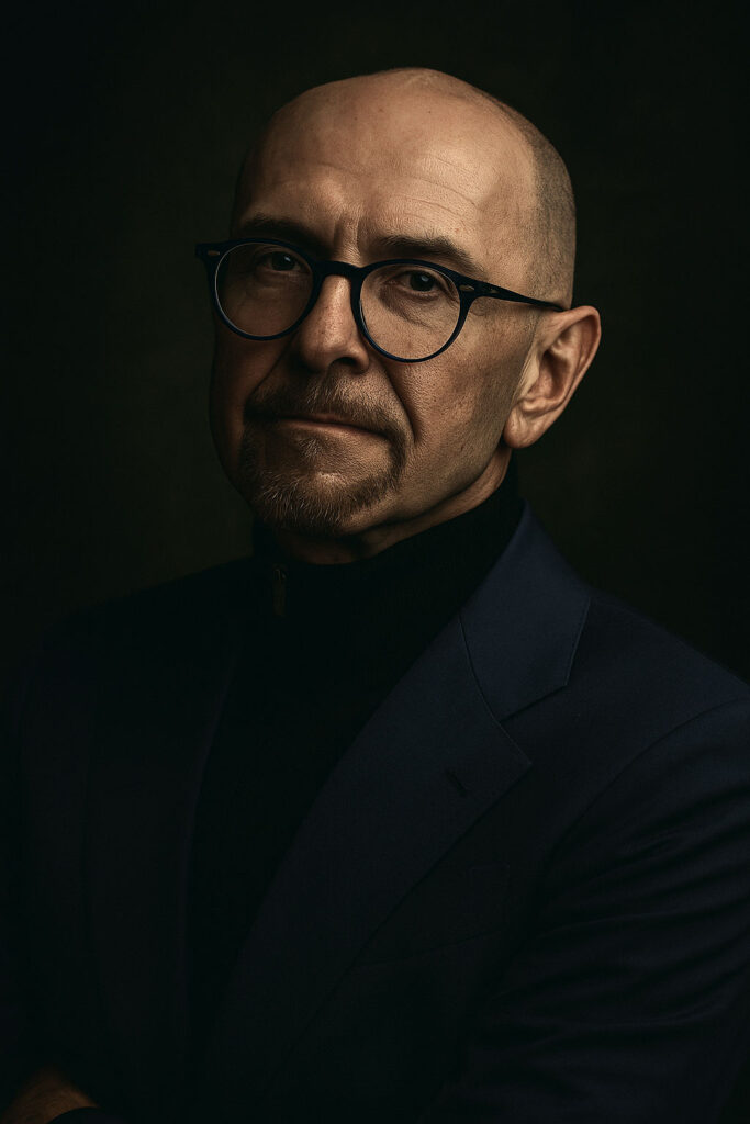 Portrait of Luigino Bottega, author of Fractal – The Trilogy